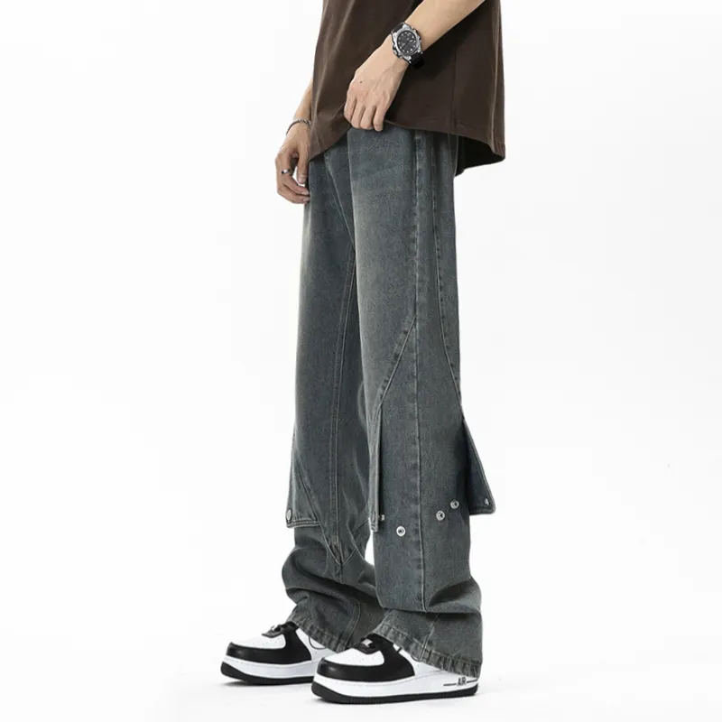 RENBEN Jeans Summer Unisex Blue American Vintage-10
