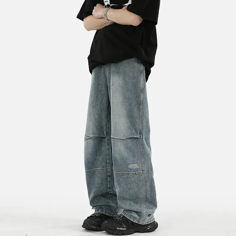 RENBEN Jeans Unisex Nostalgic Blue-9