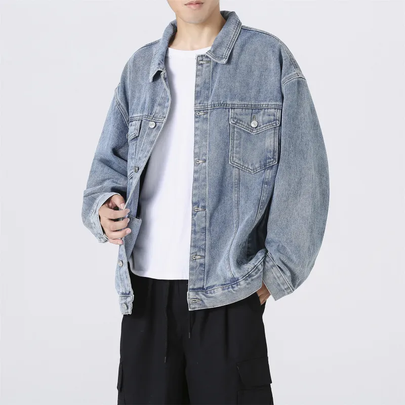 RENBEN Jacket Unisex Light Blue-7