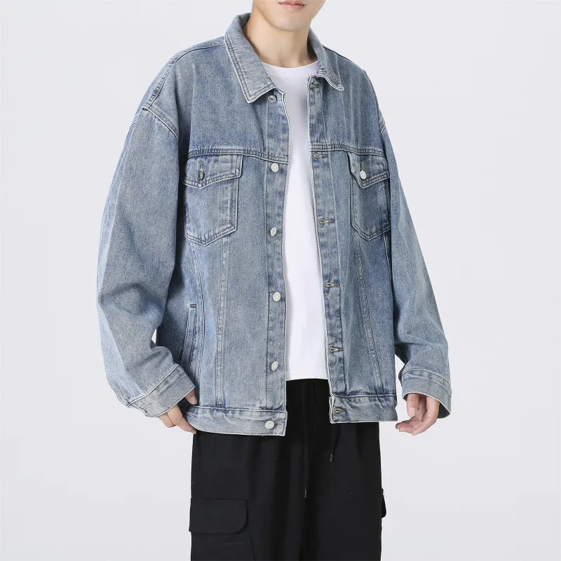 RENBEN Jacket Unisex Light Blue-5