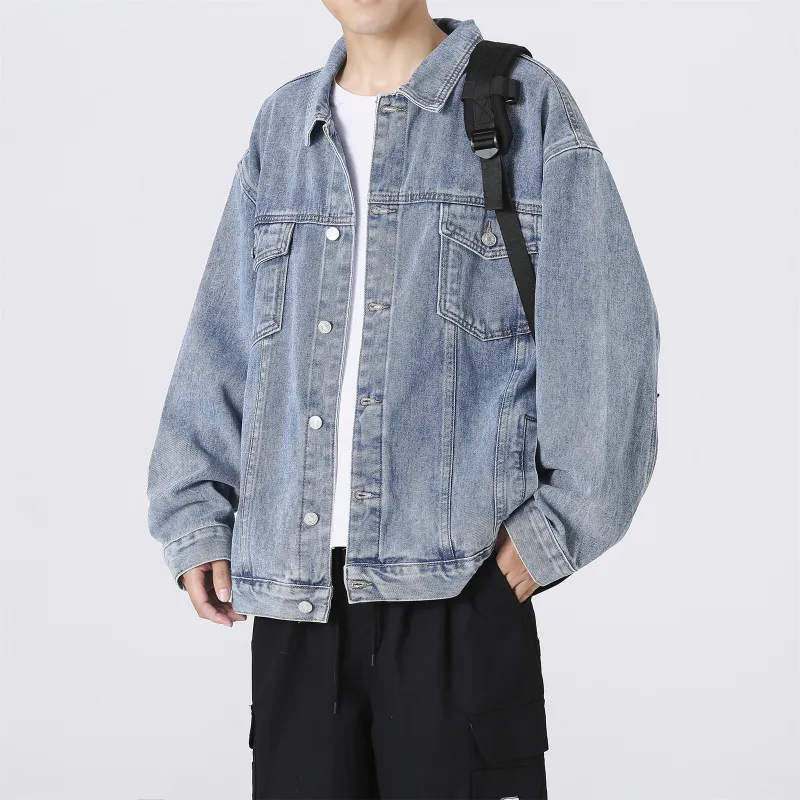RENBEN Jacket Unisex Light Blue-6