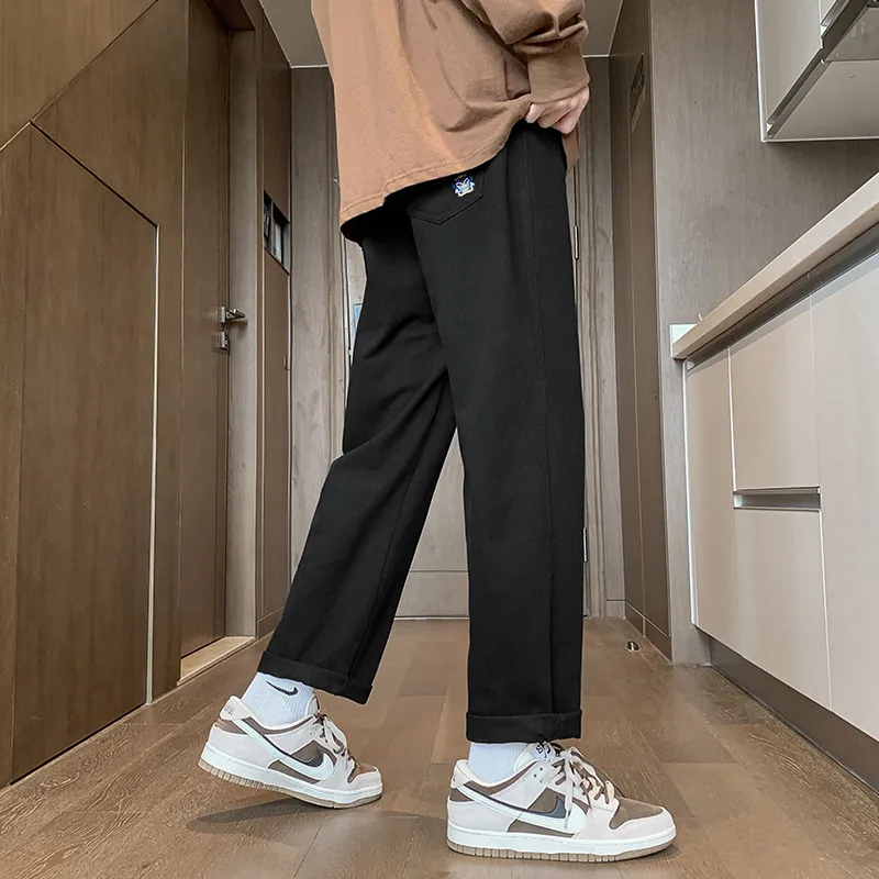 RENBEN Casual Pants Unisex Army Green-20