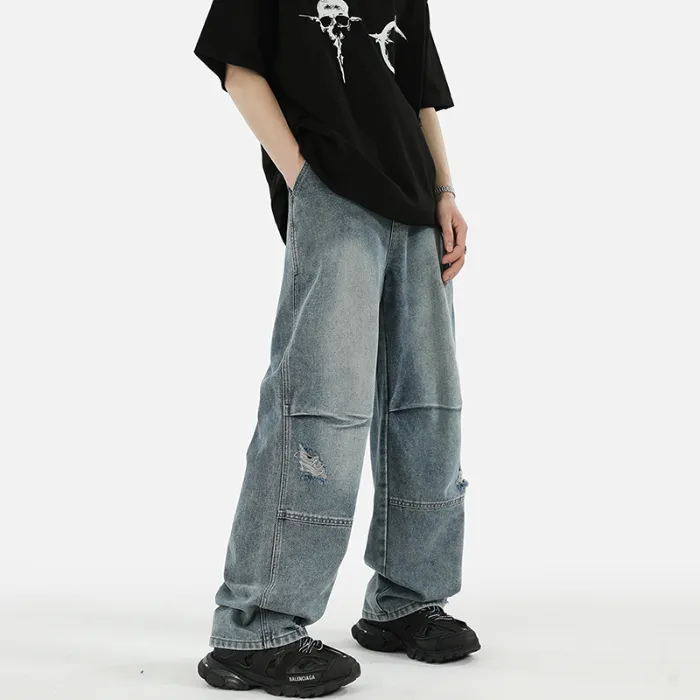 RENBEN Jeans Unisex Nostalgic Blue-11