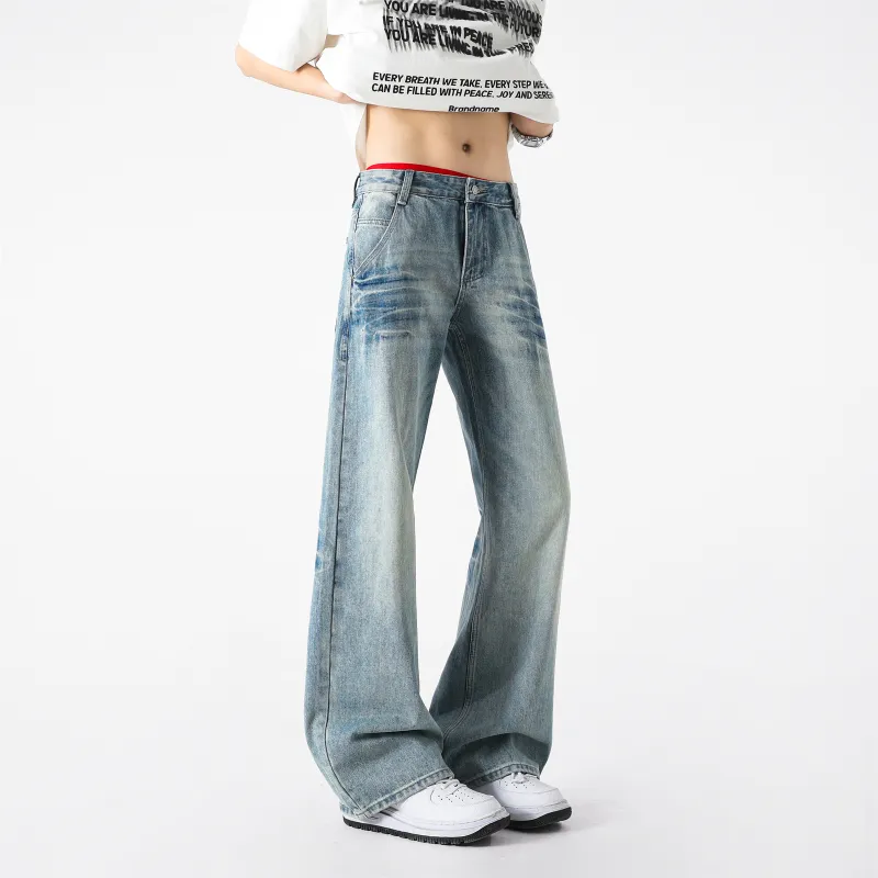 WELTER EXPERIMENT Jeans Unisex Light Blue Tones-19