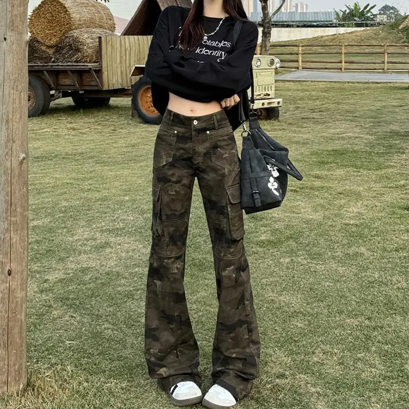RENBEN Jeans Unisex Camouflage-5