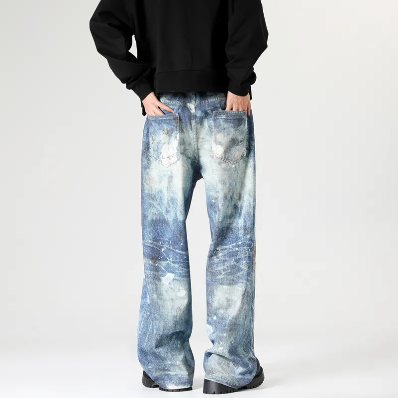 RENBEN Jeans Unisex Dark Blue-6