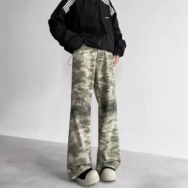 TESTUNG Jeans Unisex Camouflage-8