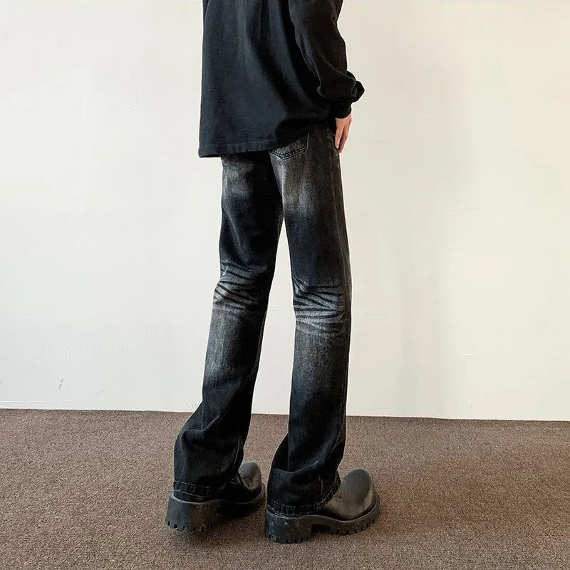 RENBEN Summer Versatile Height Increasing Luxury Streetwear Jeans Unisex-9