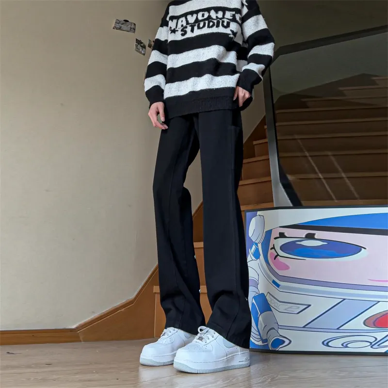 PANDA ADEVIL Jeans Unisex Black-4