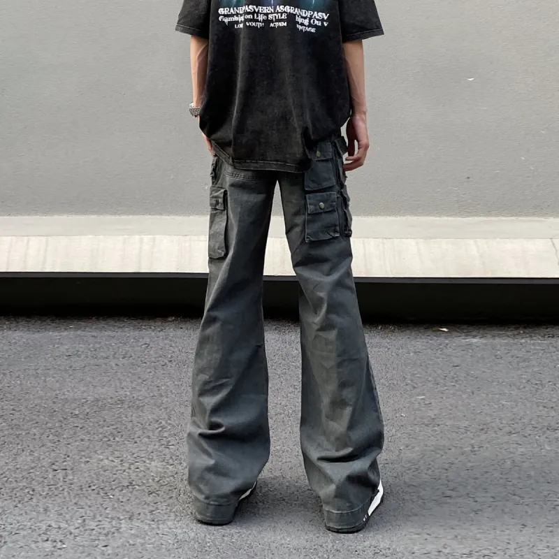 RENBEN Casual Summer Pants Unisex Carbon Gray-4