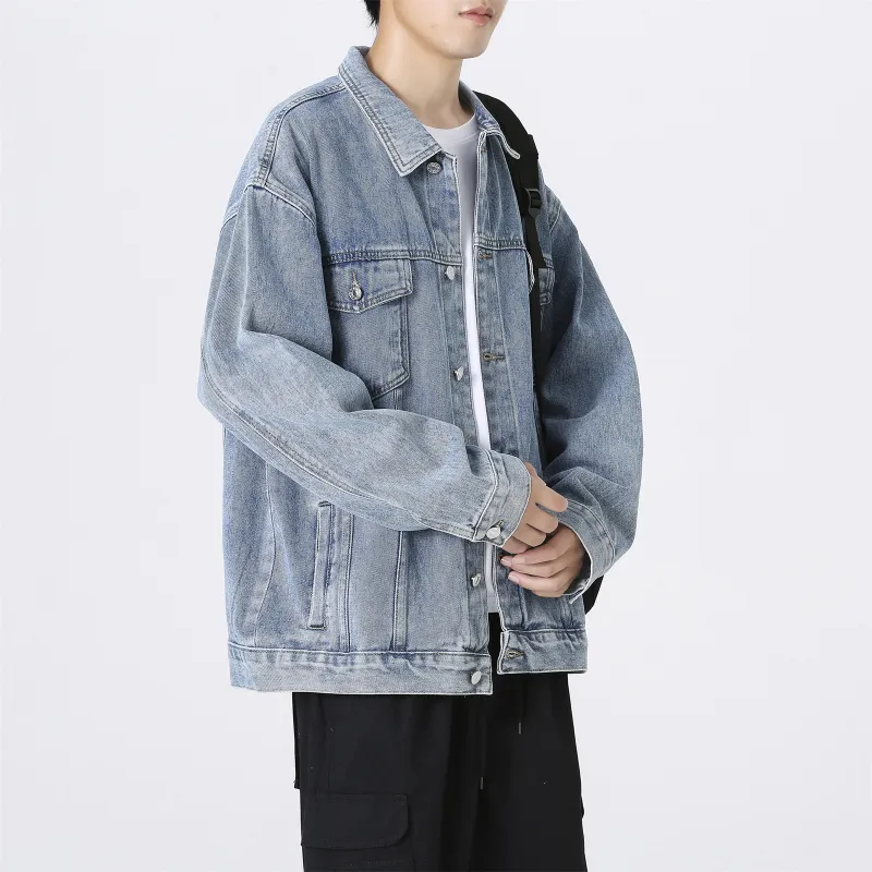 RENBEN Jacket Unisex Light Blue-11