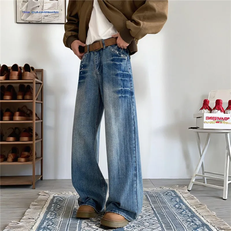 RENBEN Jeans Unisex Blue-2