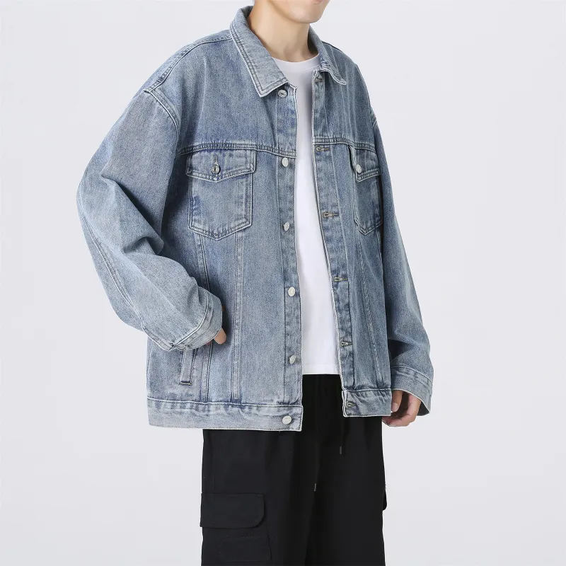 RENBEN Jacket Unisex Light Blue-8