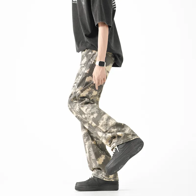 WELTER EXPERIMENT Jeans Unisex Desert Camouflage-3