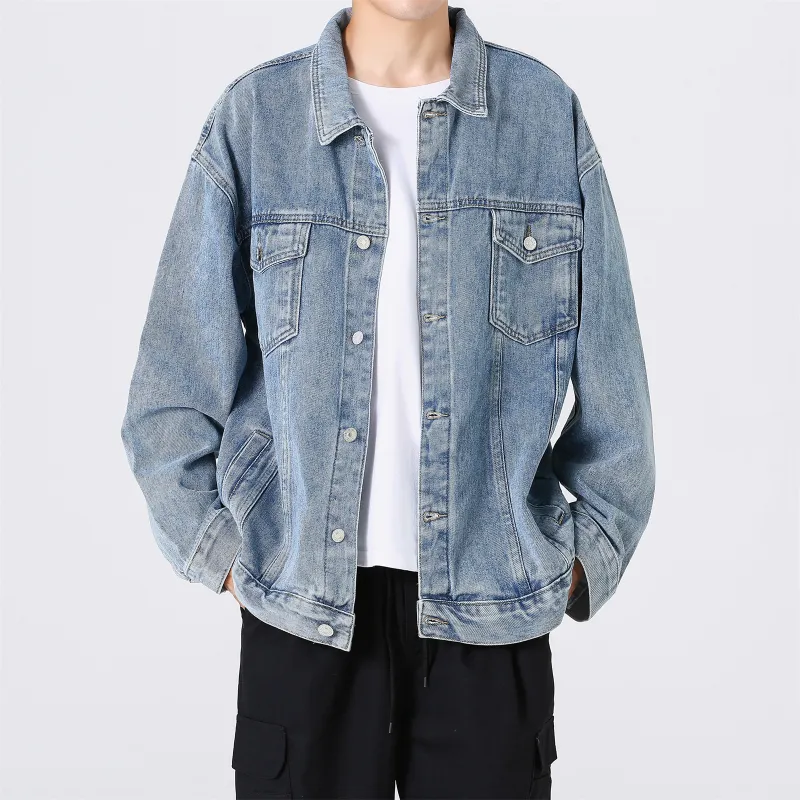 RENBEN Jacket Unisex Light Blue-4