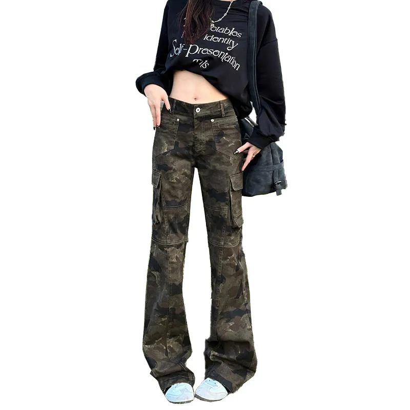 RENBEN Jeans Unisex Camouflage-2