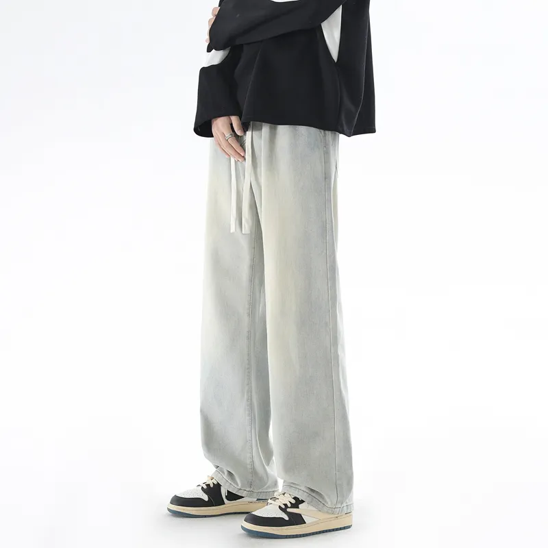 WELTER EXPERIMENT Jeans Unisex Yellow Mud-32