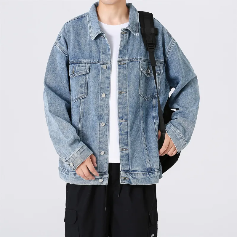 RENBEN Jacket Unisex Light Blue-10