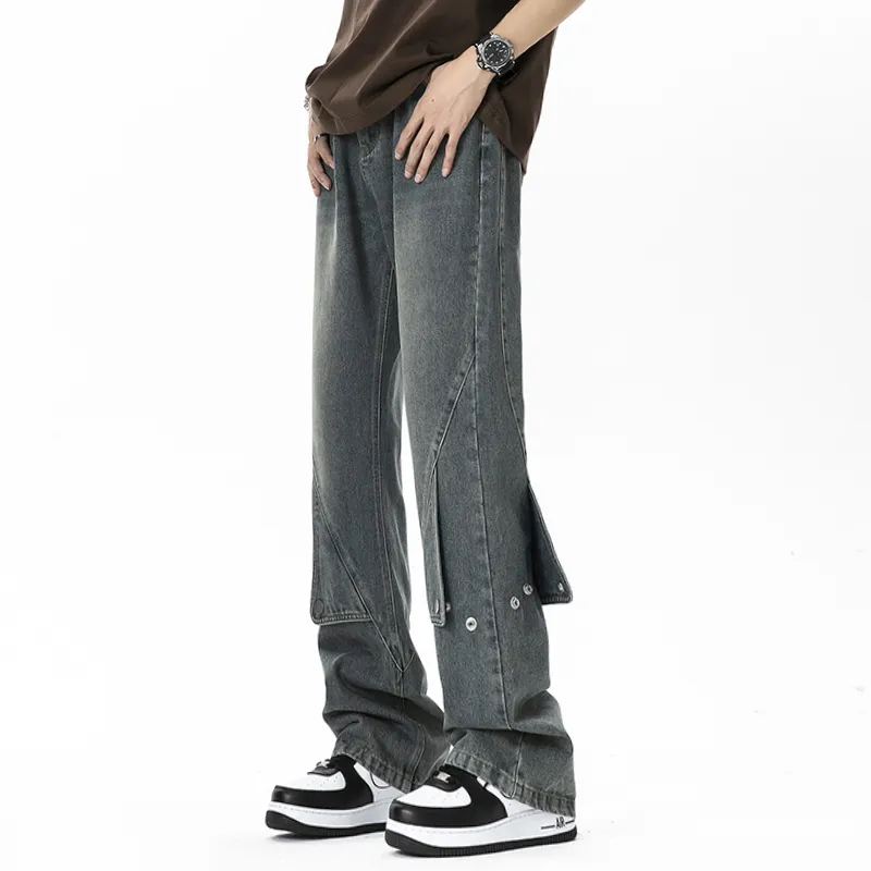 RENBEN Jeans Summer Unisex Blue American Vintage-9