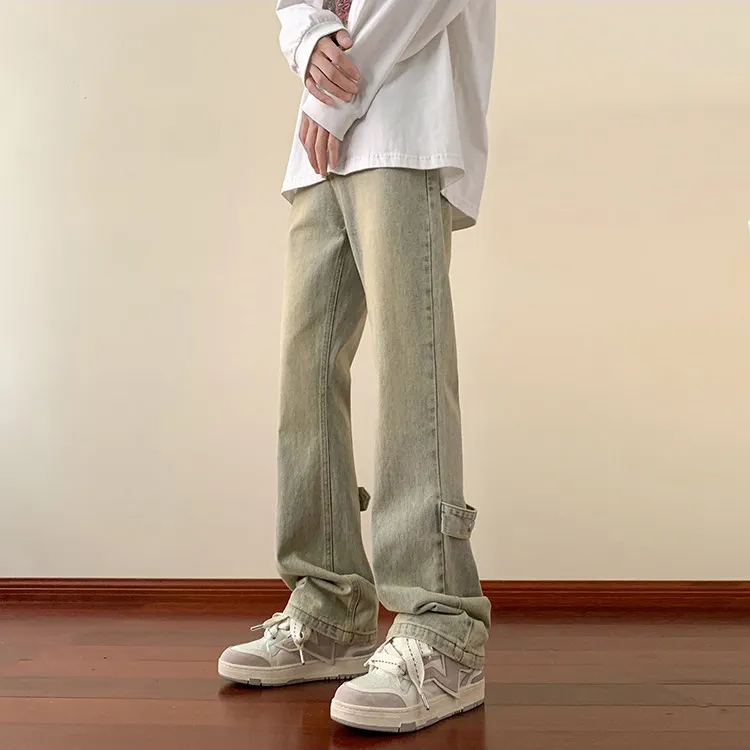 WELTER EXPERIMENT Jeans Unisex Vintage Blue-1
