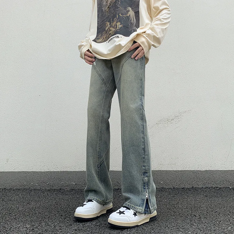 RENBEN Luxury Streetwear Men's Pants Summer Jeans Unisex-1