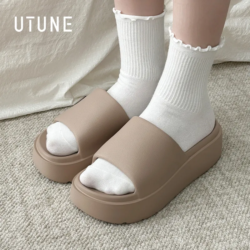 UTUNE Home Slippers Cocoa Brown-13