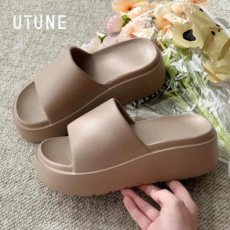 UTUNE Home Slippers Cocoa Brown-14