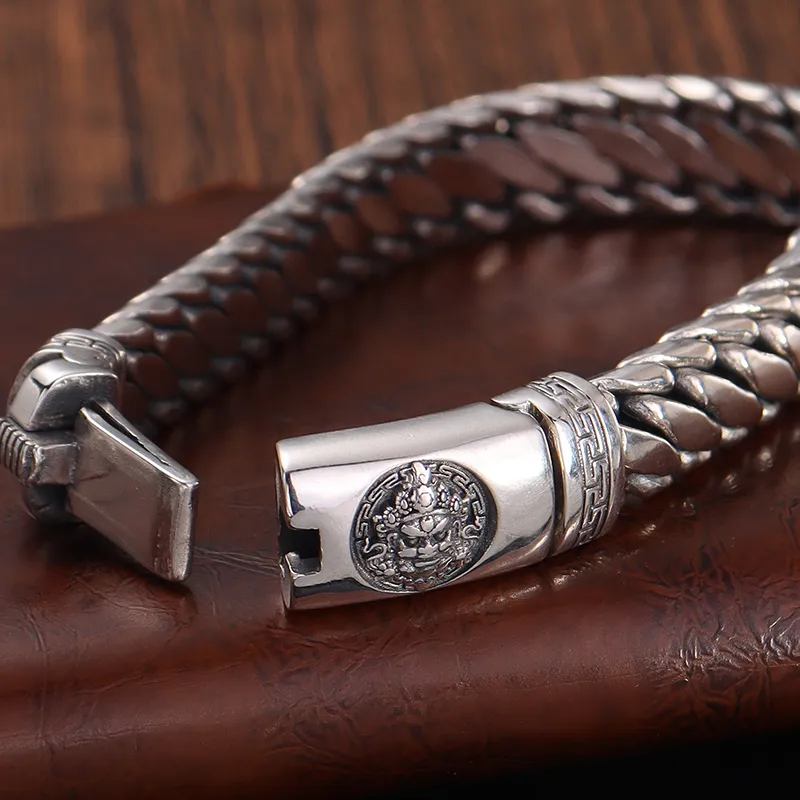Angel Wishes 925 Sterling Silver Bracelets Men's-1