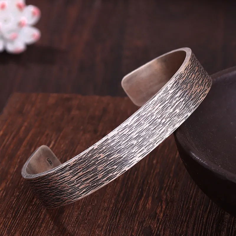 Angel Wishes 925 Sterling Silver Bangles Unisex-3