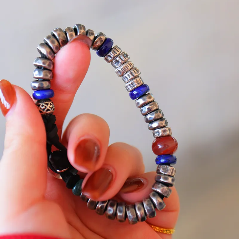 Angel Wishes 925 Sterling Silver Bracelets Men's-4