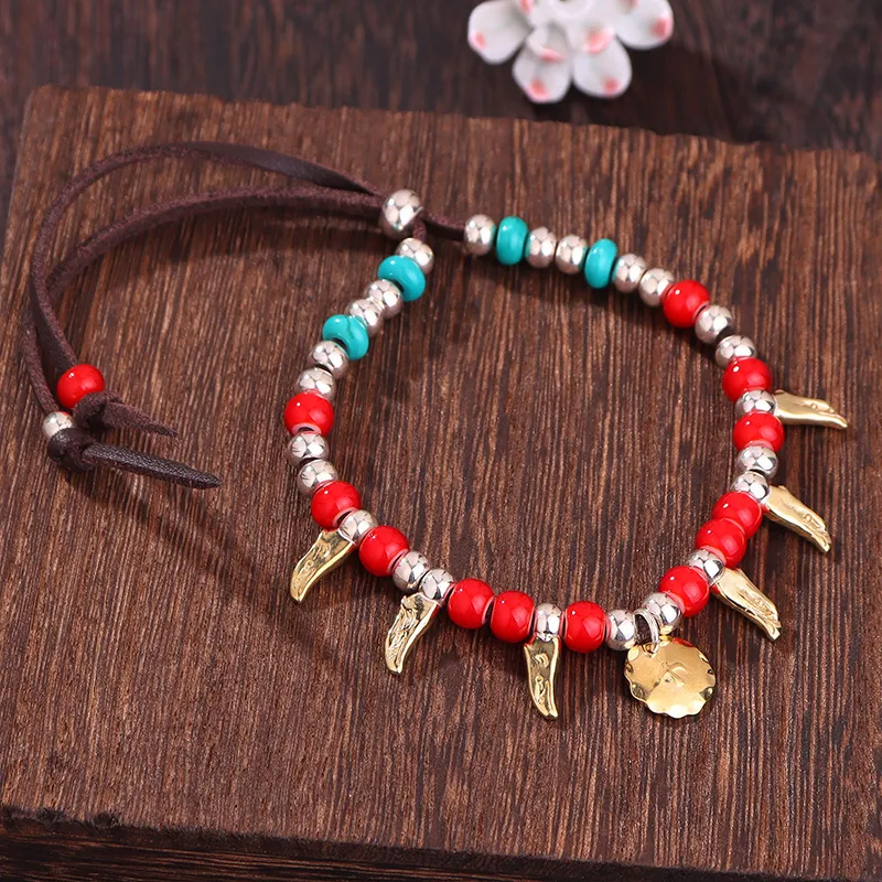 Angel Wishes Colored Glaze Bracelets Unisex-1
