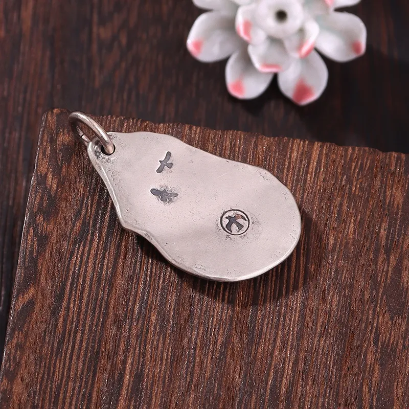 Angel Wishes 925 Sterling Silver Pendants Unisex-1