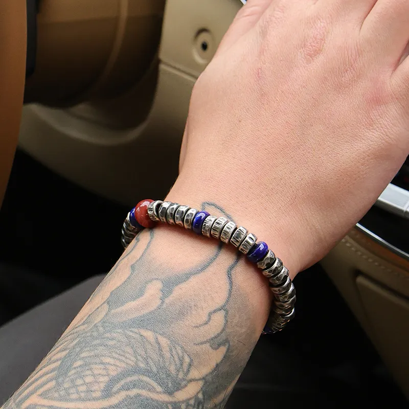 Angel Wishes 925 Sterling Silver Bracelets Men's-3