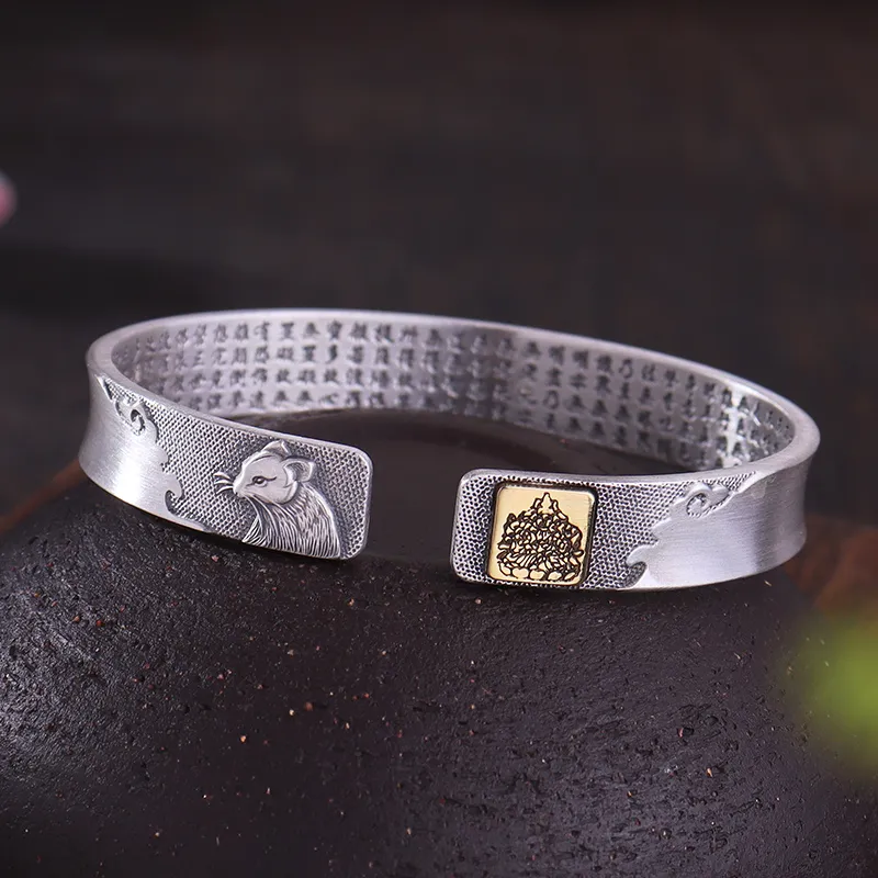 Angel Wishes 999 Fine Silver Bangles Unisex-19