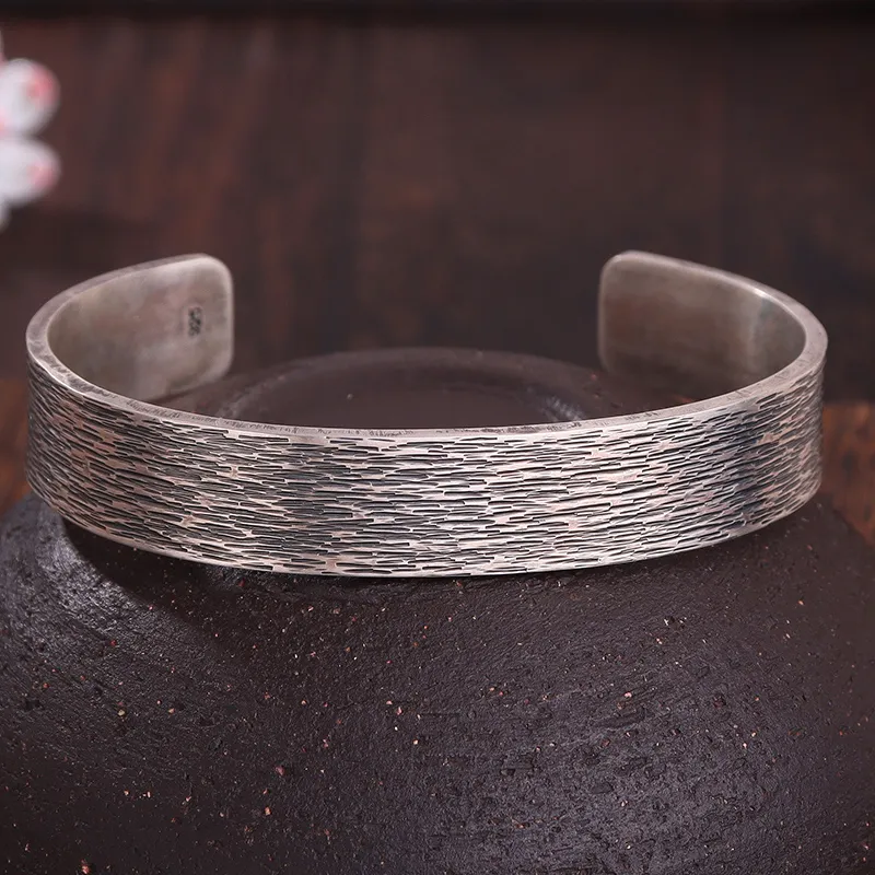 Angel Wishes 925 Sterling Silver Bangles Unisex-2