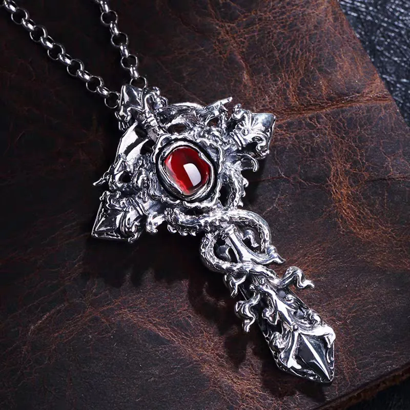 Angel Wishes 925 Sterling Silver Necklaces Men's-8