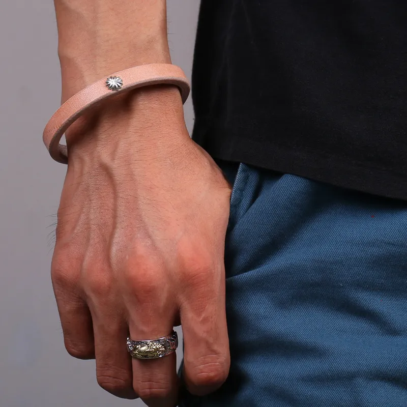 Angel Wishes 925 Sterling Silver Rosewood Wristbands Unisex-5