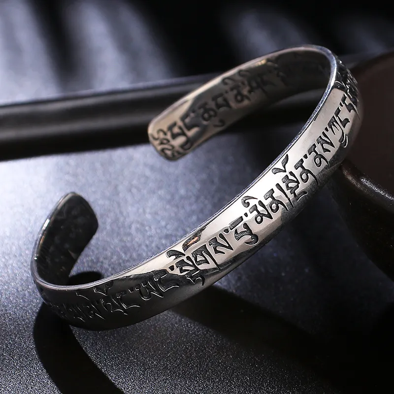 Angel Wishes 925 Sterling Silver Bangles Unisex-2