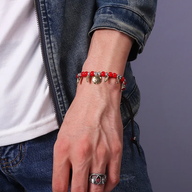 Angel Wishes Colored Glaze Bracelets Unisex-2