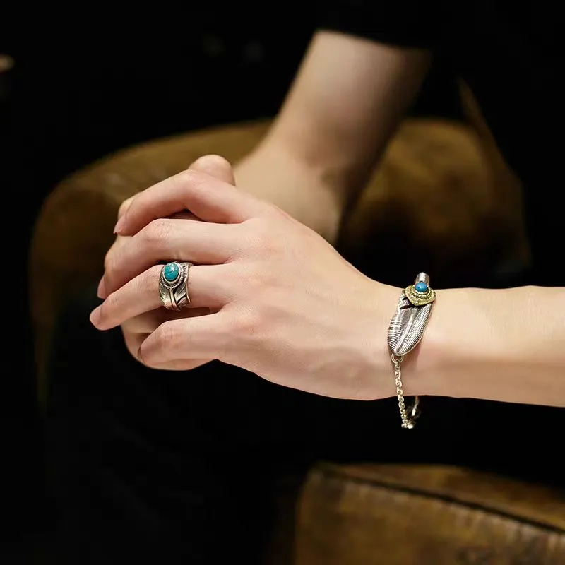 Angel Wishes S925 Silver Rings Unisex-4