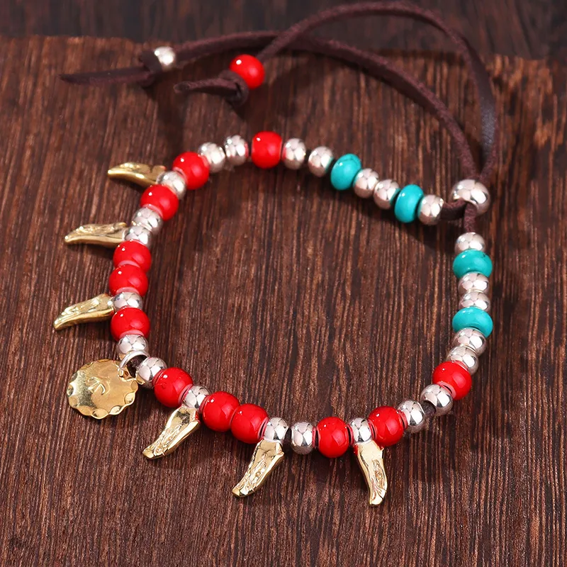 Angel Wishes Colored Glaze Bracelets Unisex-3