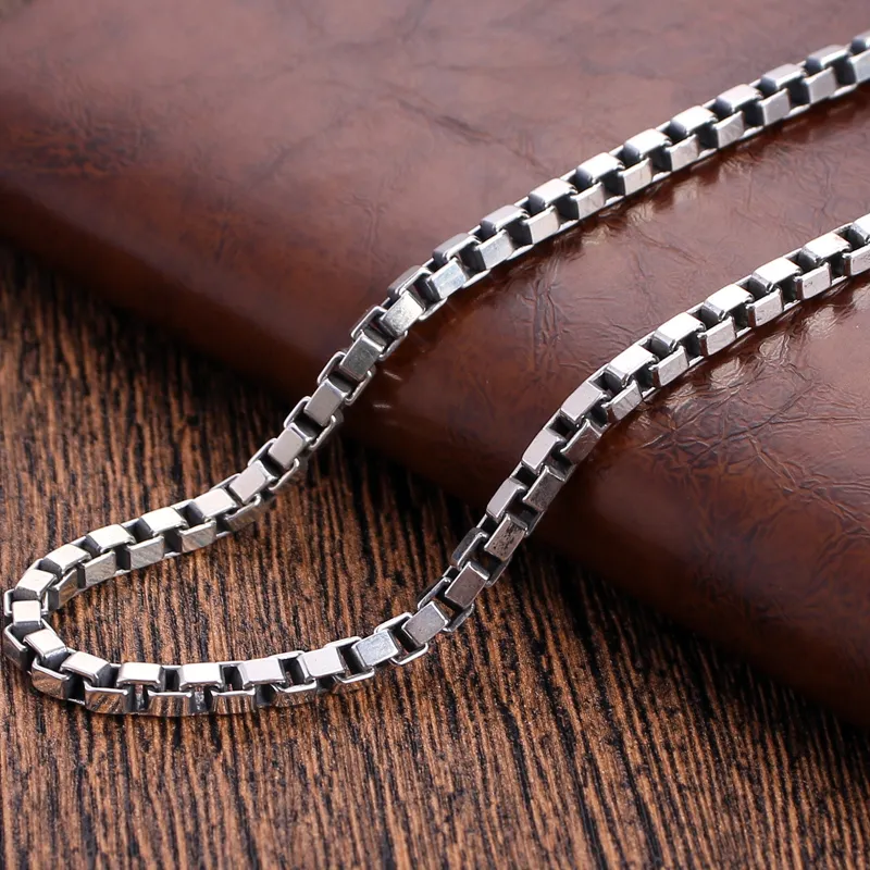 Angel Wishes 925 Sterling Silver Necklace Men's-4