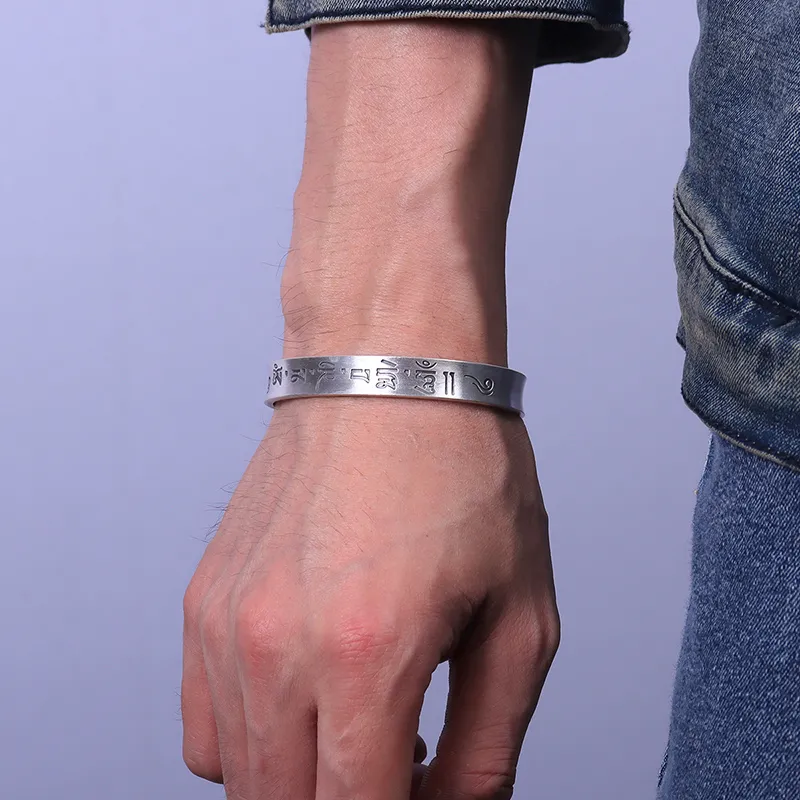Angel Wishes 999 Fine Silver Bangles Unisex-3