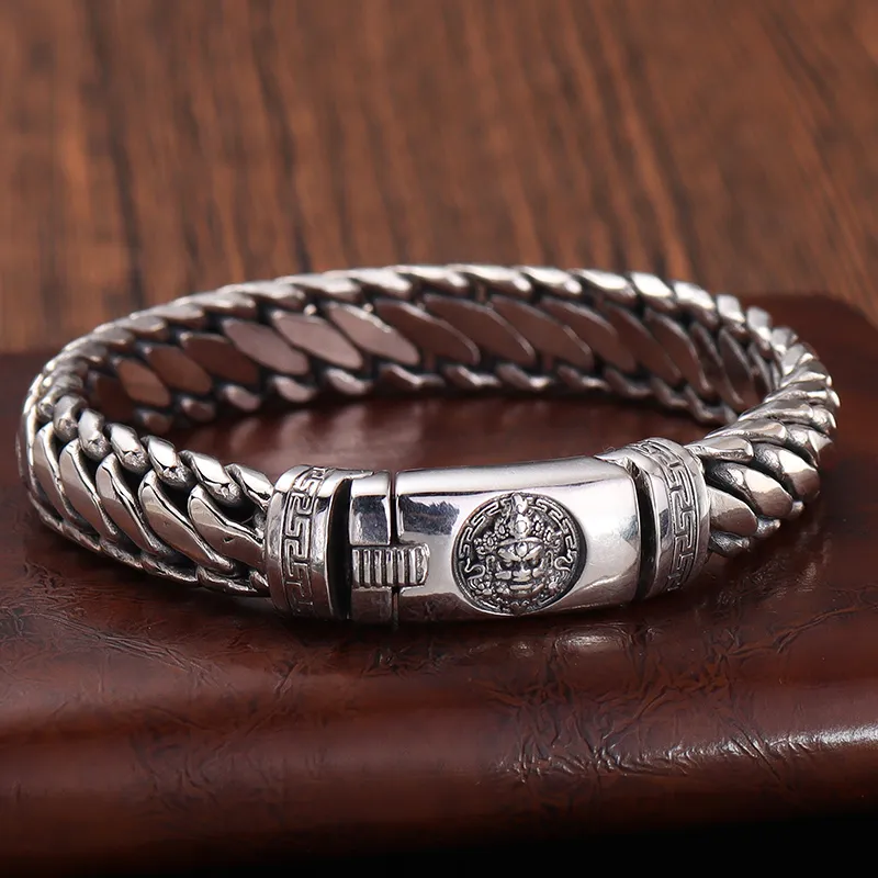 Angel Wishes 925 Sterling Silver Bracelets Men's-4