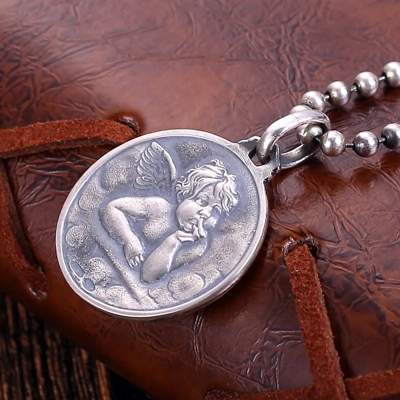 Angel Wishes 925 Sterling Silver Necklaces Unisex-7