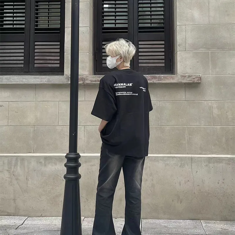 WANNA LAB T Shirts Unisex-2
