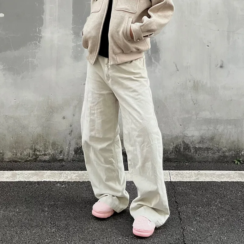 WANNA LAB Casual Pants Unisex-9