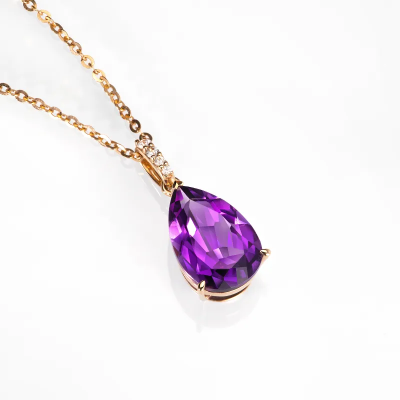 Rarebeauty Crystal Jade Necklaces Women's-5