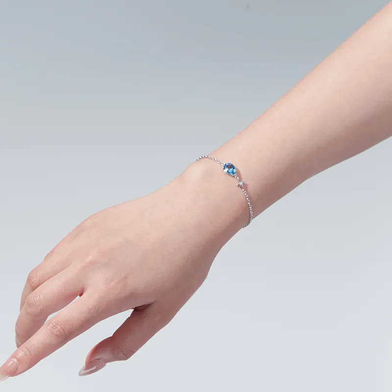 Rarebeauty S925 Silver Bracelets Women's-1