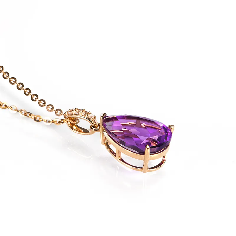 Rarebeauty Crystal Jade Necklaces Women's-6